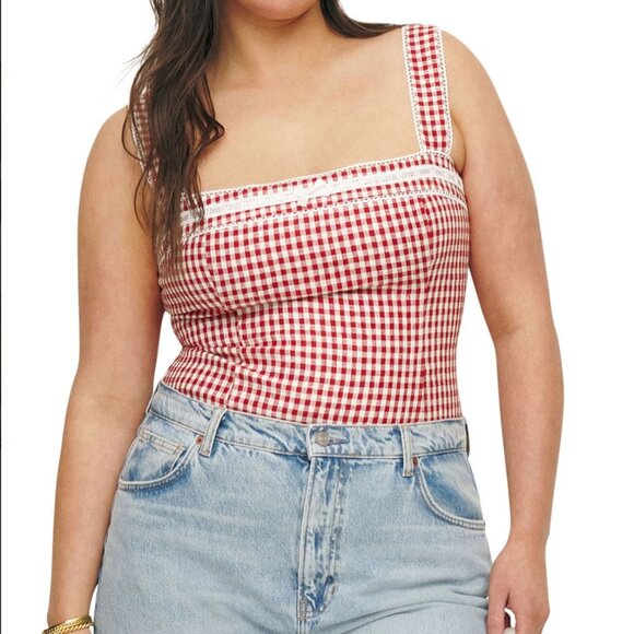 Reformation Eloise Linen Top - Picture 2 of 8